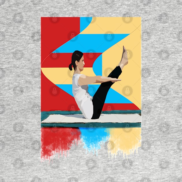 Yoga Artwork, by piksimp